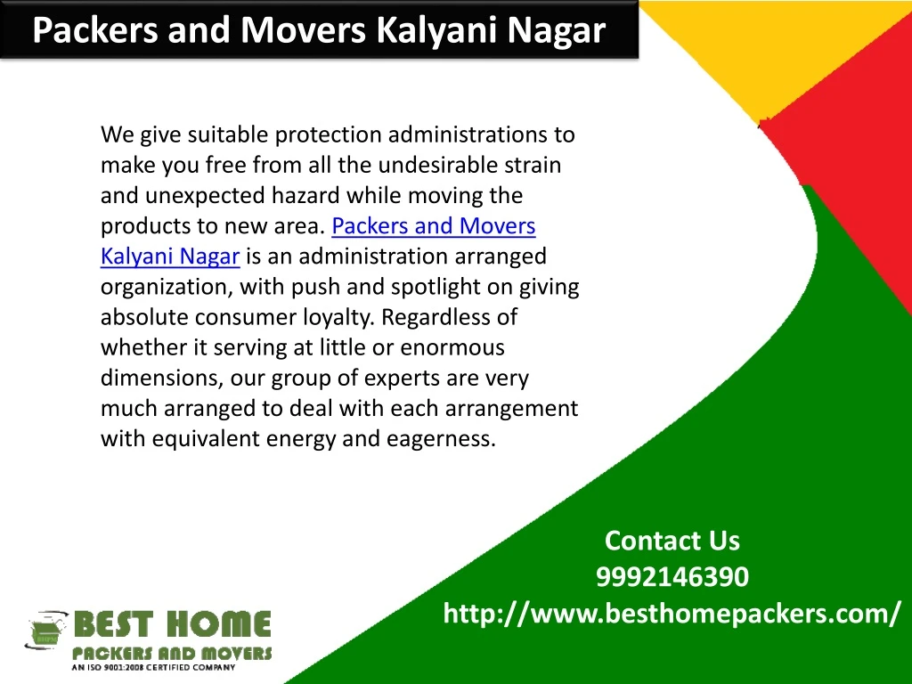packers and movers kalyani nagar