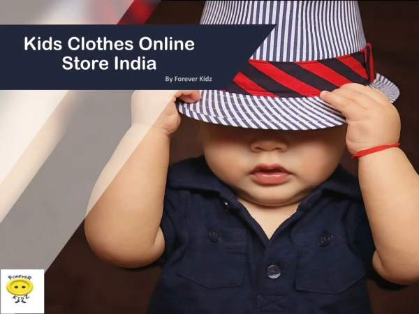 Kids Clothes Online Store India | Forever KIdz