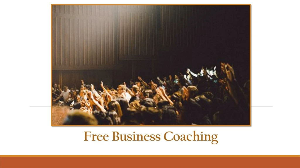 free business coaching