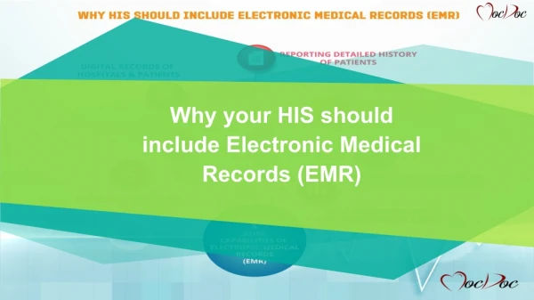 Why your HMS should include Electronic Medical Records (EMR)