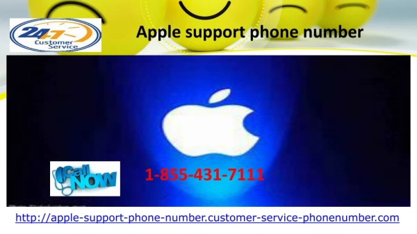 For prompt support, dial apple support phone number 1-855-431-7111