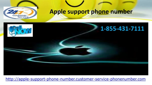 Fix the technical problems through apple support phone number 1-855-431-7111