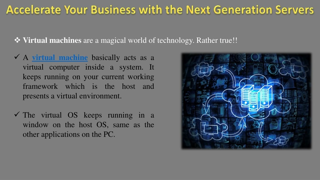 accelerate your business with the next generation