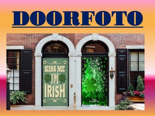 Get the holiday door decorations at best price