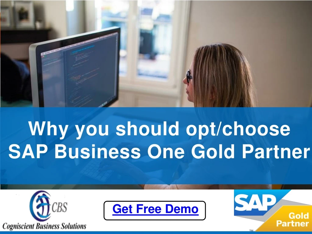 why you should opt choose sap business one gold