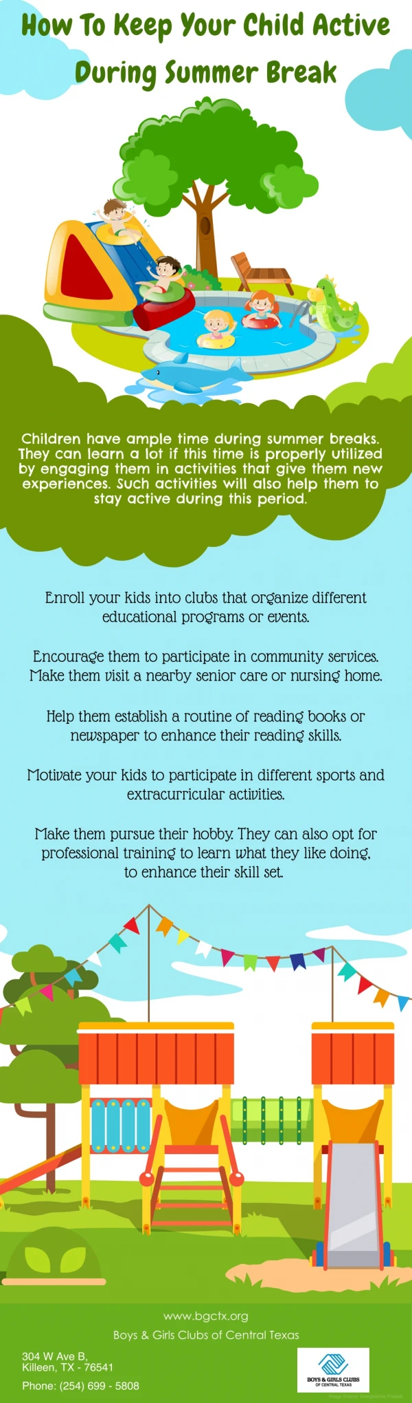 How To Keep Your Child Active During Summer Break