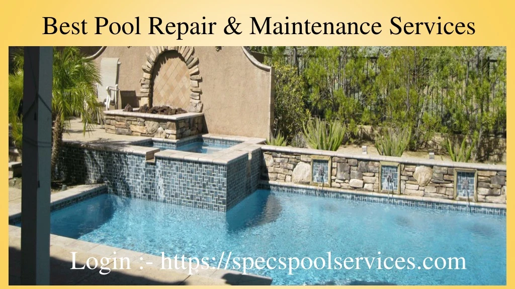 best pool repair maintenance services