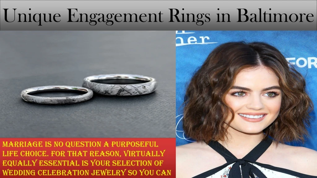 unique engagement rings in baltimore