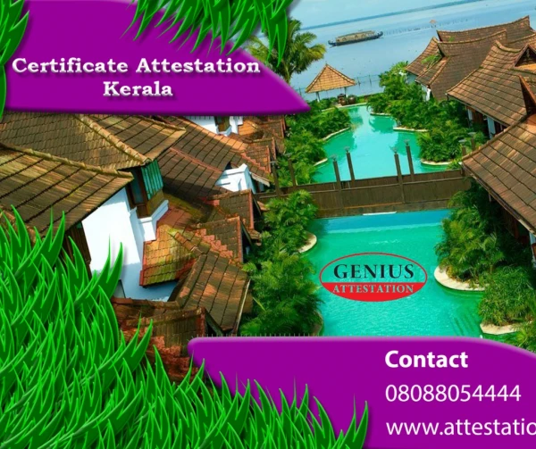 certificate attestation in Kerala