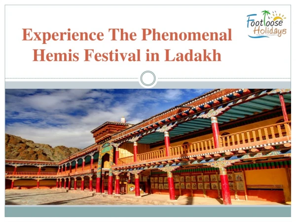 Experience The Phenomenal Hemis Festival in Ladakh