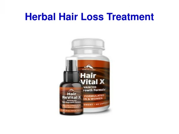 Natural Treatment That Stops Hair Loss