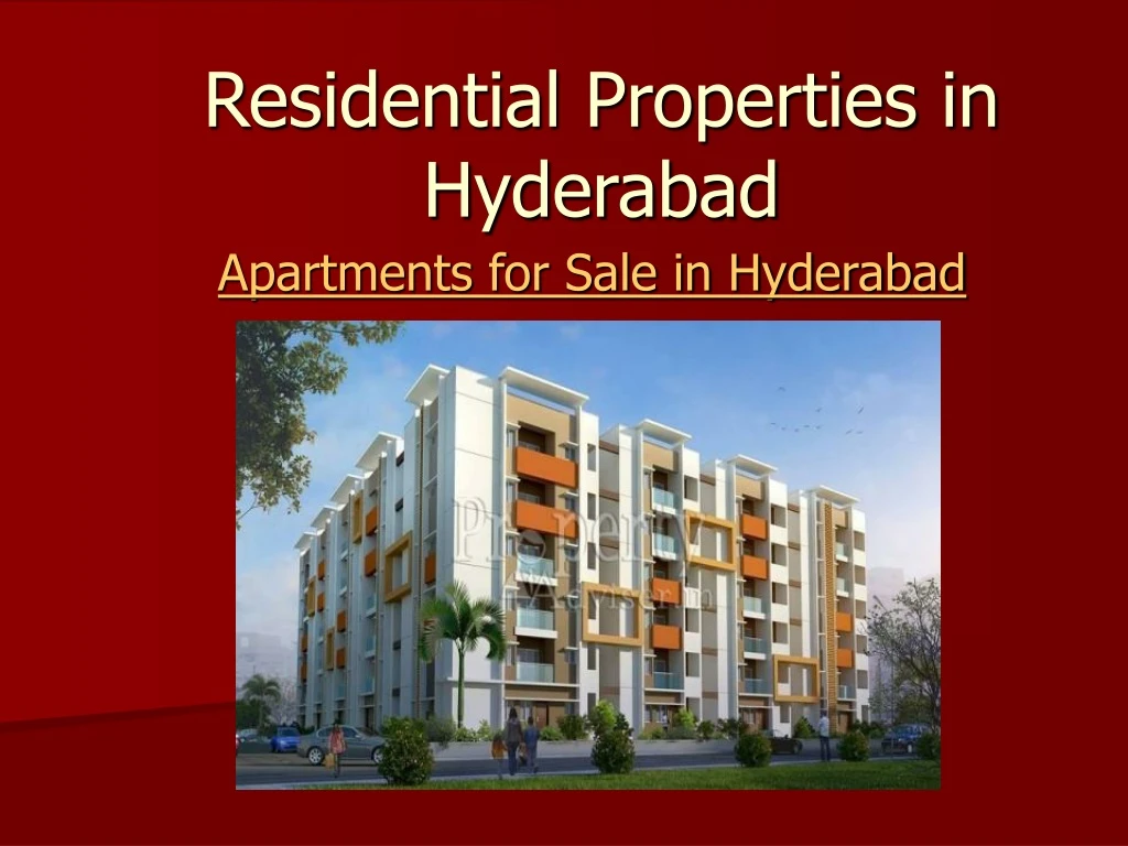 residential properties in hyderabad