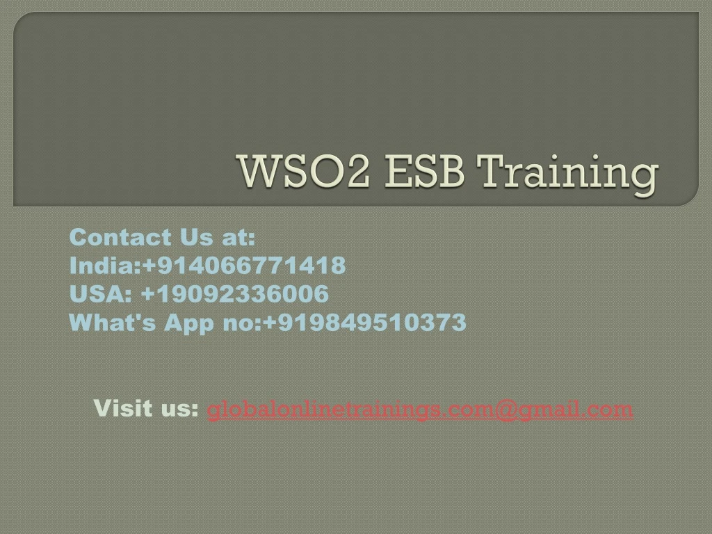 wso2 esb training
