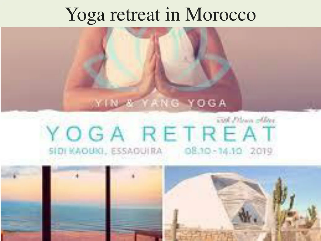 yoga retreat in morocco