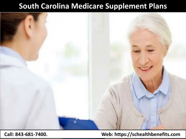 South Carolina Medicare Supplement Plans