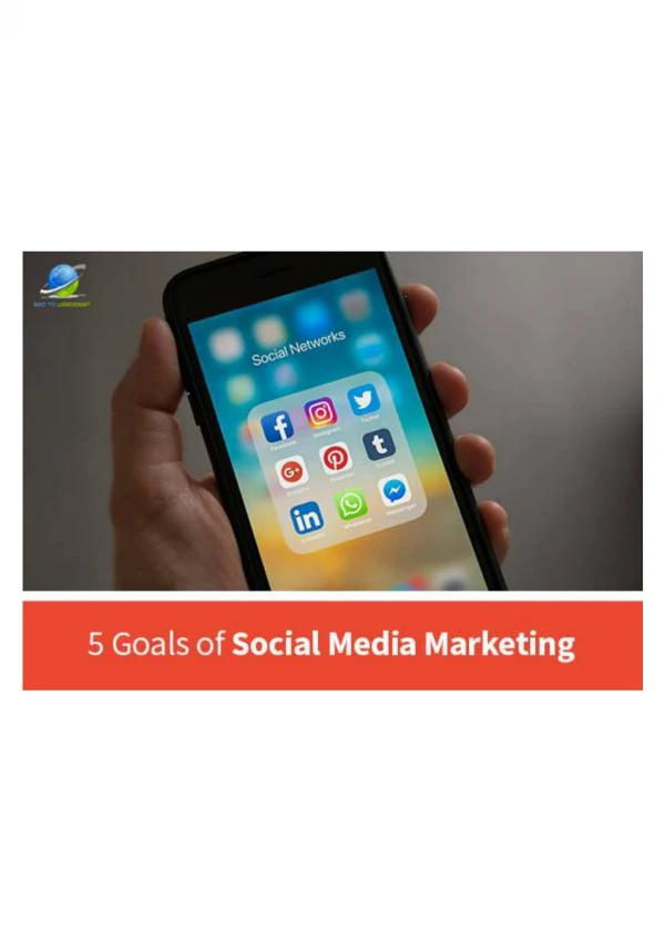 5 Goals of Social Media Marketing