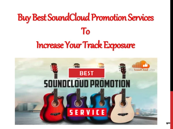 Buy Best SoundCloud Promotion Services to Increase Your Track Exposure