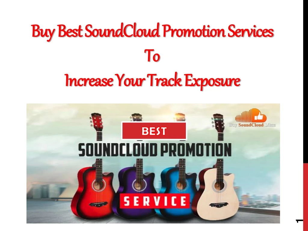 buy best soundcloud promotion services to increase your track exposure