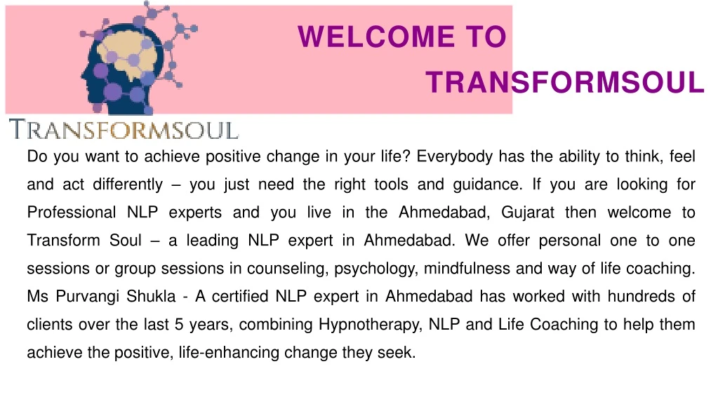 welcome to transformsoul