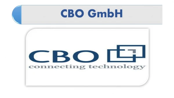 Buy High-Quality Network Components at CBO