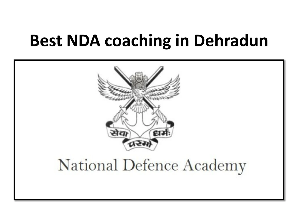best nda coaching in dehradun