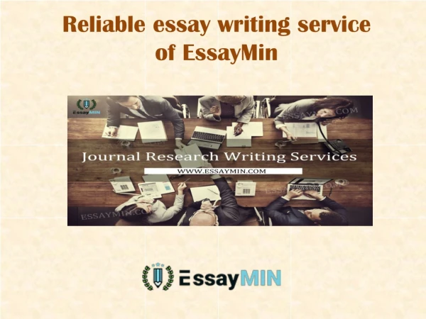 Reliable essay writing service of EssayMin