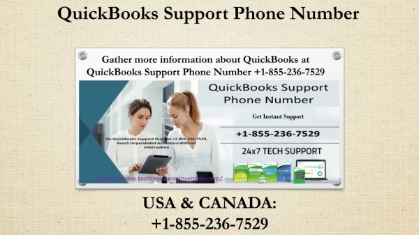 QuickBooks at QuickBooks Support Phone Number 1-855-236-7529