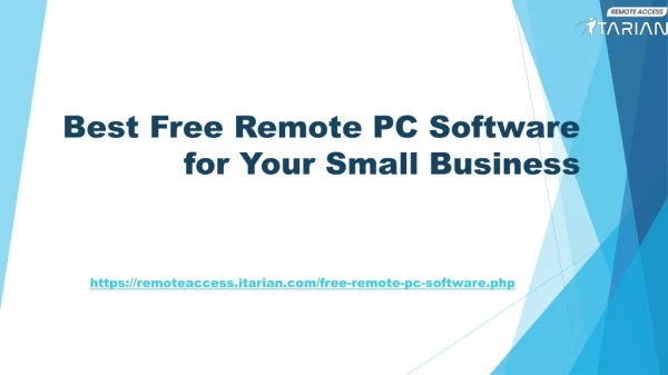 Best Free Remote PC Software