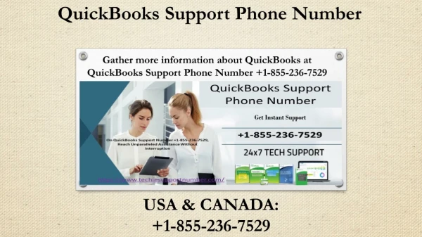 at QuickBooks Technical Support Phone Number 1-855-236-7529