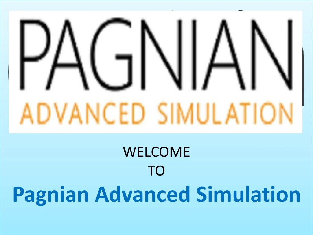 welcome to pagnian advanced simulation