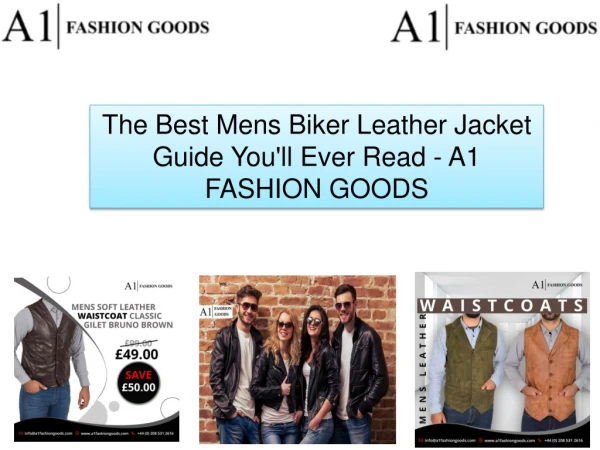 The Best Mens Biker Leather Jacket Guide You'll Ever Read - A1 FASHION GOODS