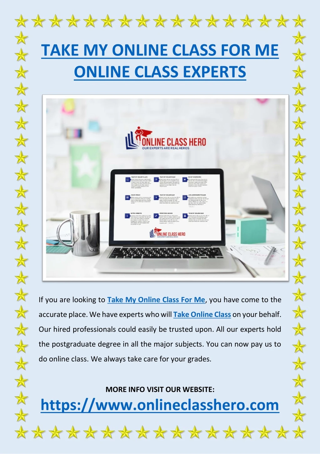 take my online class for me online class experts