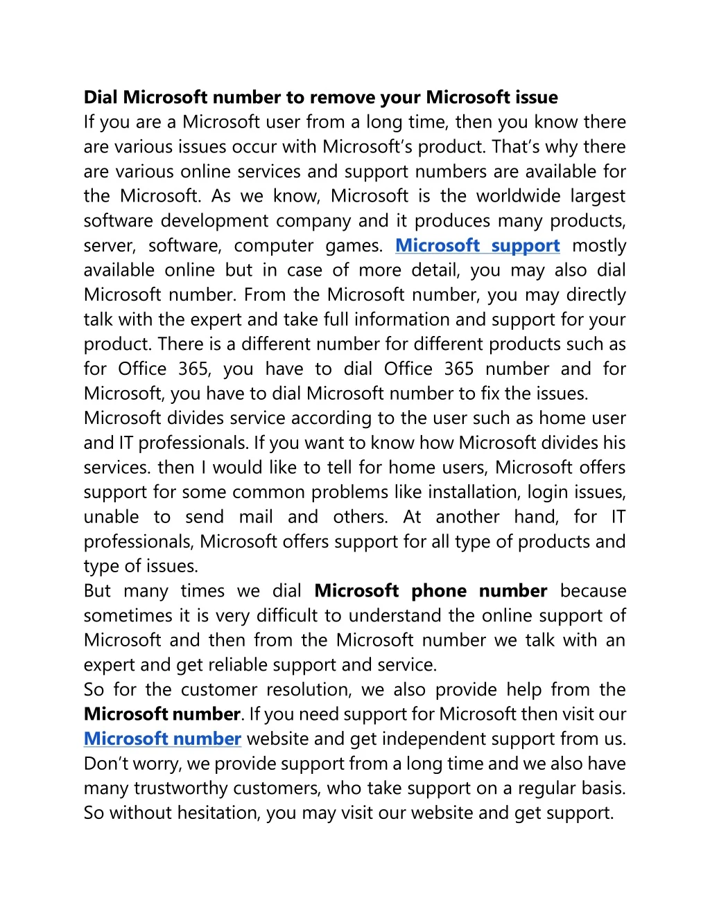 dial microsoft number to remove your microsoft