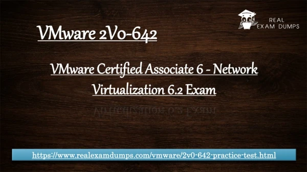 VMware 2V0-642 Question Answers - Valid VMware 2V0-642 Dumps PDF Realexamdumps.com