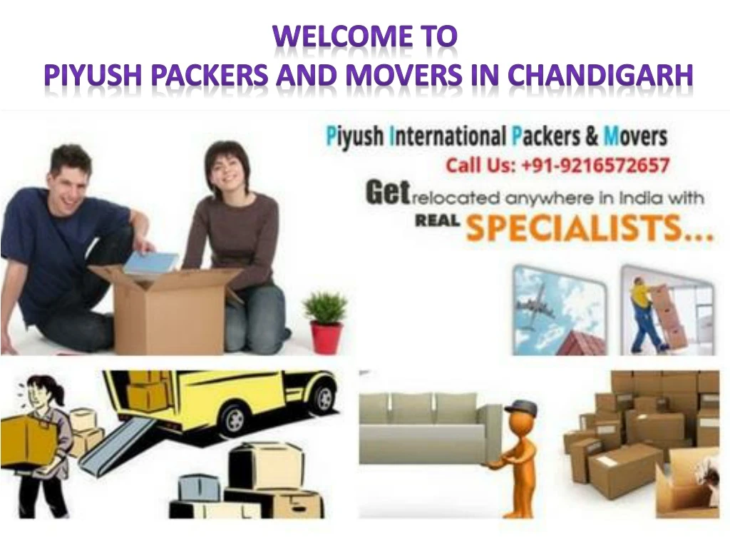 welcome to piyush packers and movers in chandigarh