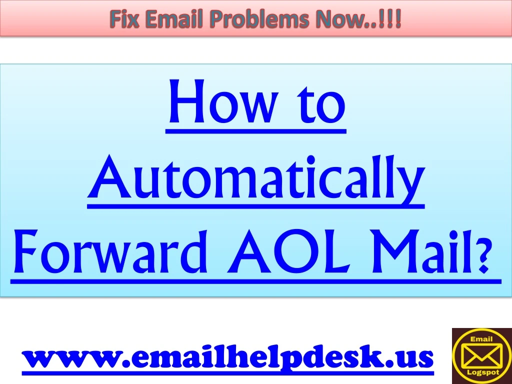 fix email problems now
