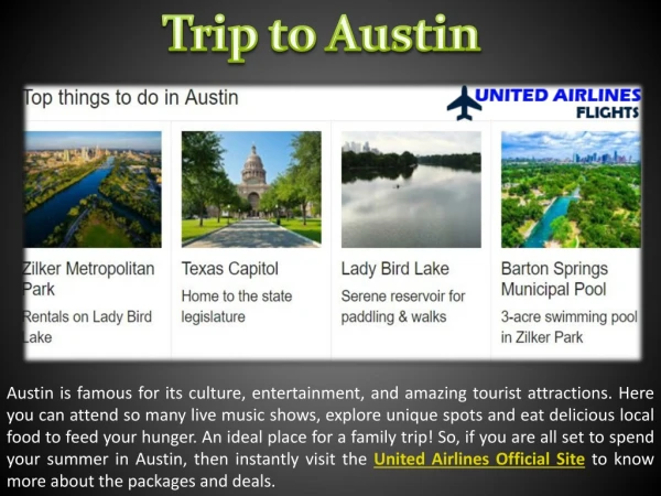 Plan a Family Trip to Austin
