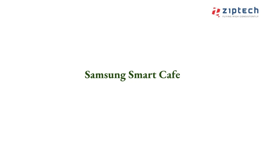 samsung smart cafe