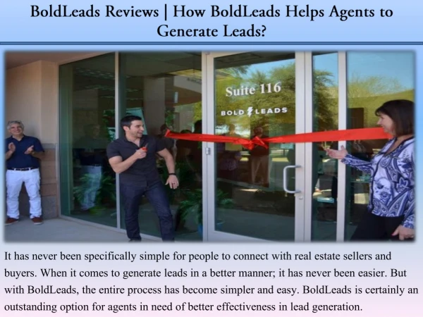 Boldleads Reviews | How BoldLeads Helps Agents to Generate Leads?