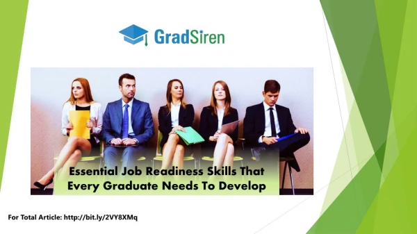 Essential Job Readiness Skills That Every Graduate Needs To Develop