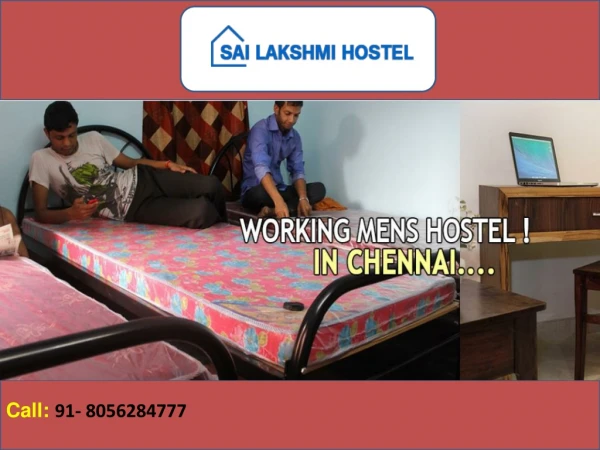 Best Mens Hostel in Chennai