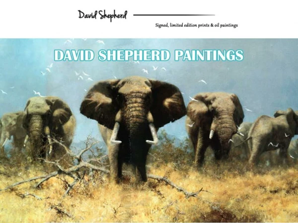 Get The Best Collection of David Shepherd paintings