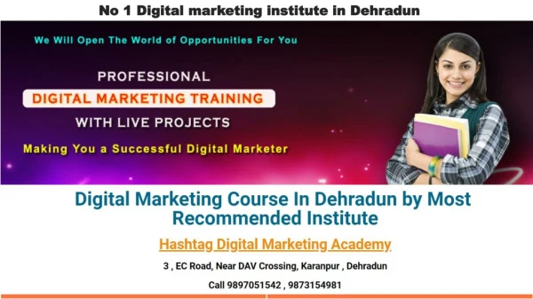 Hashtag Academy | digital marketing course in dehradun, No1 training institute