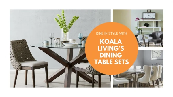 Koala Living Dining Table Set
