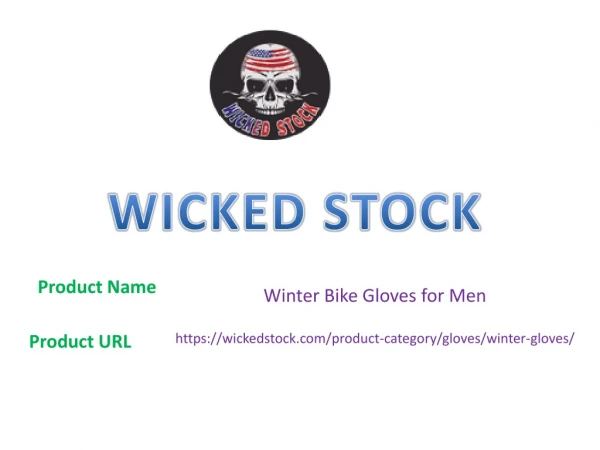 Winter Bike Gloves for Men