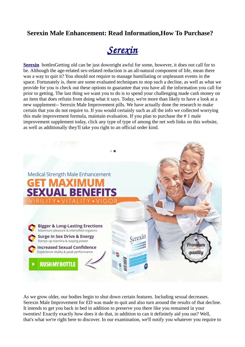 serexin male enhancement read information