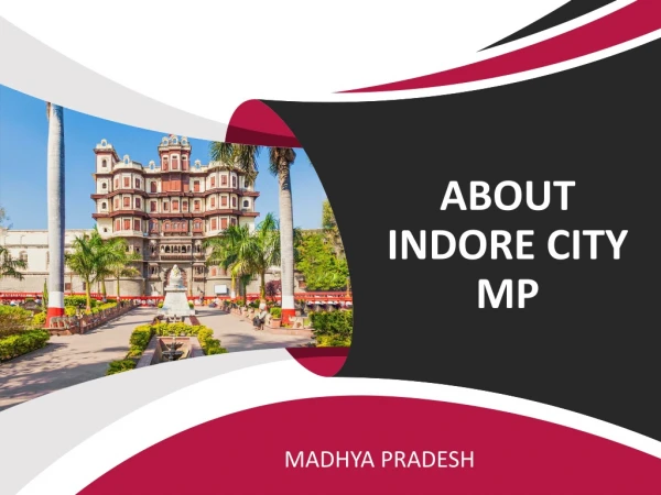 powerpoint presentation on indore city