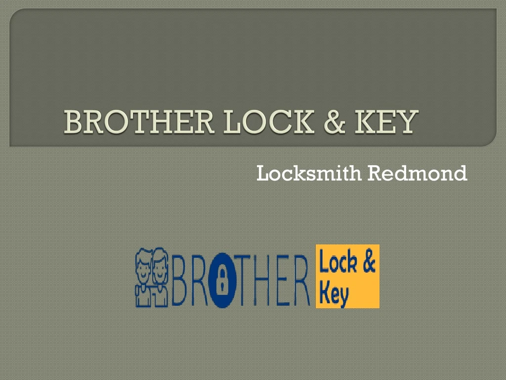 brother lock key