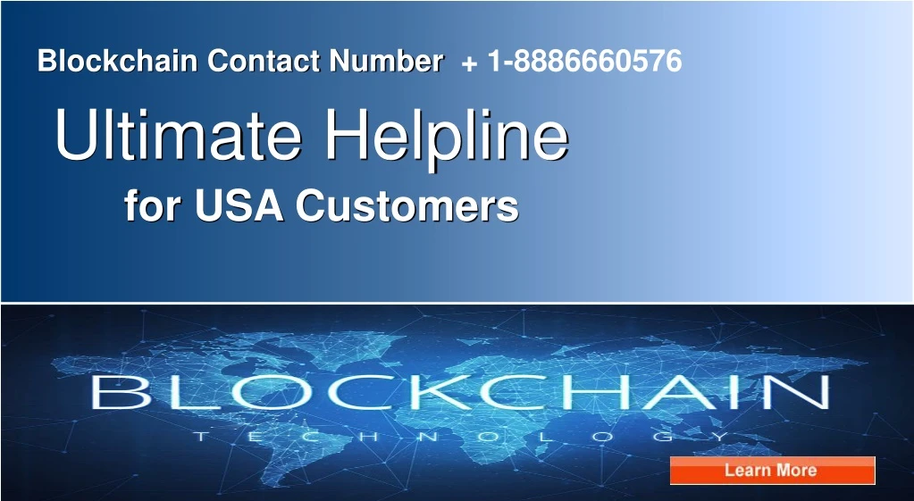blockchain contact number 1 8886660576