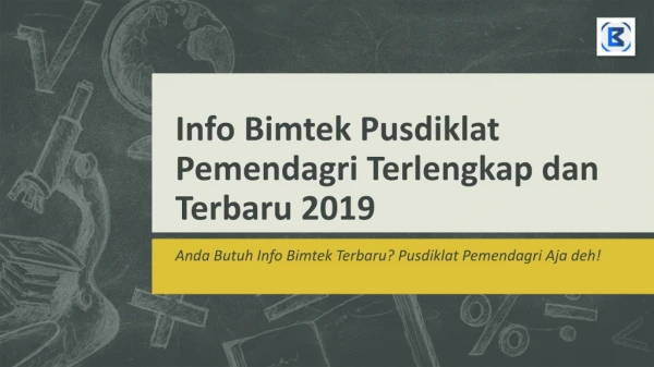 Info Bimtek Pusdiklat Pemendagri